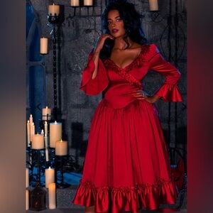 La Femme En Noir Mina Dracula dress NwTs